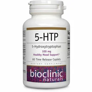 5-HTP 100 mg 60 caplets By Bioclinic Naturals