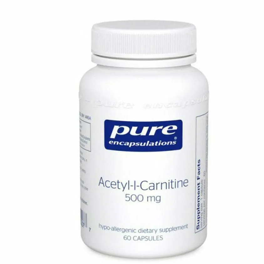 Acetyl-L-Carnitine 500 mg 60 vcaps by Pure Encapsulations