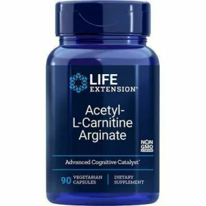 Acetyl L-Carnitine Arginate 90 vcaps by Life Extension