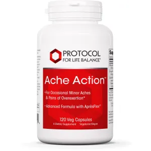 Ache Action 120 caps by Protocol For Life Balance