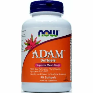 Adam Men's Multi 90 softgels by NOW