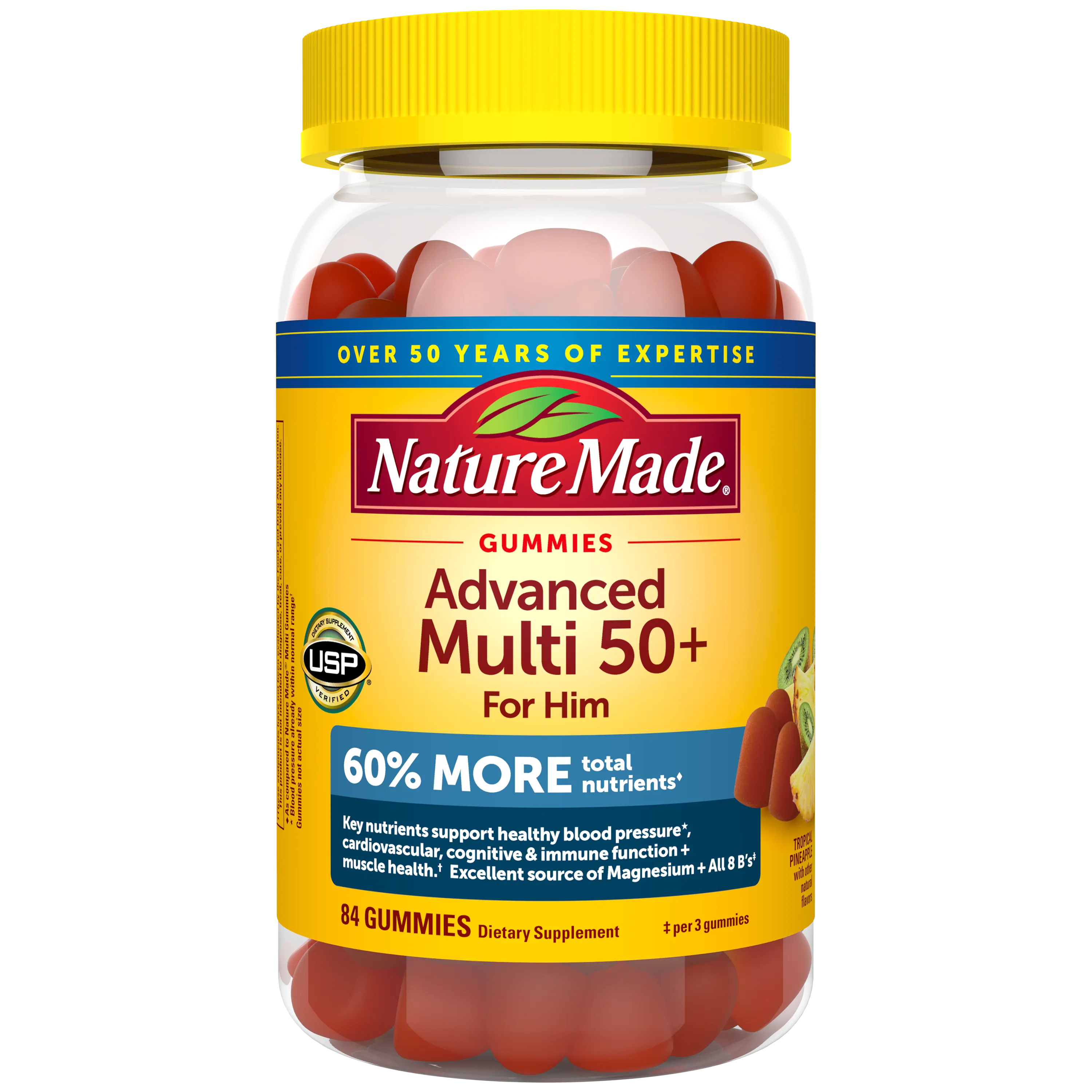 Advanced Multivitamin 50  For Him Gummies