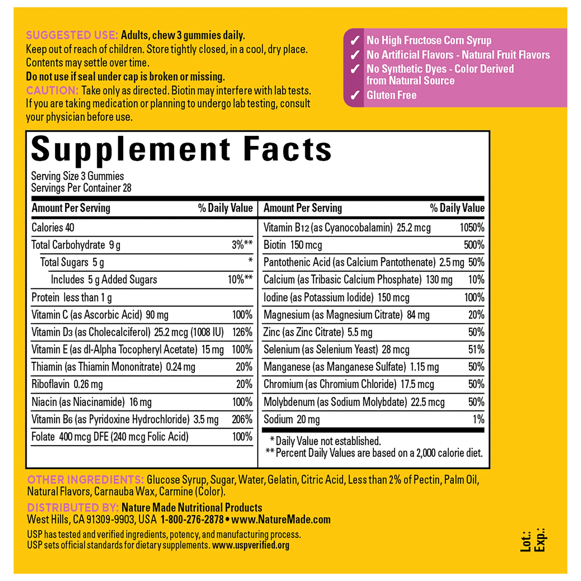 Advanced Multivitamin Gummies 50  for Her