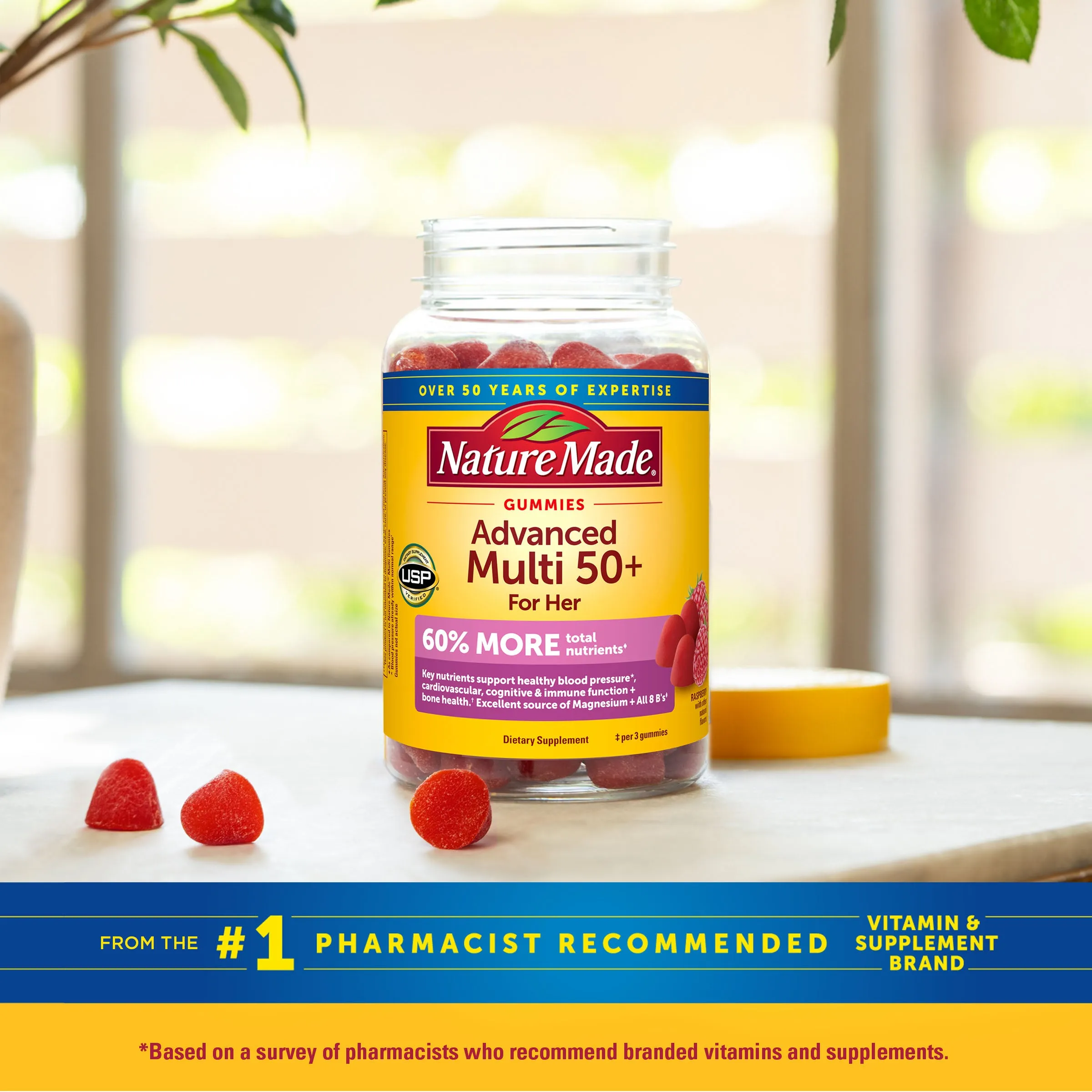 Advanced Multivitamin Gummies 50  for Her