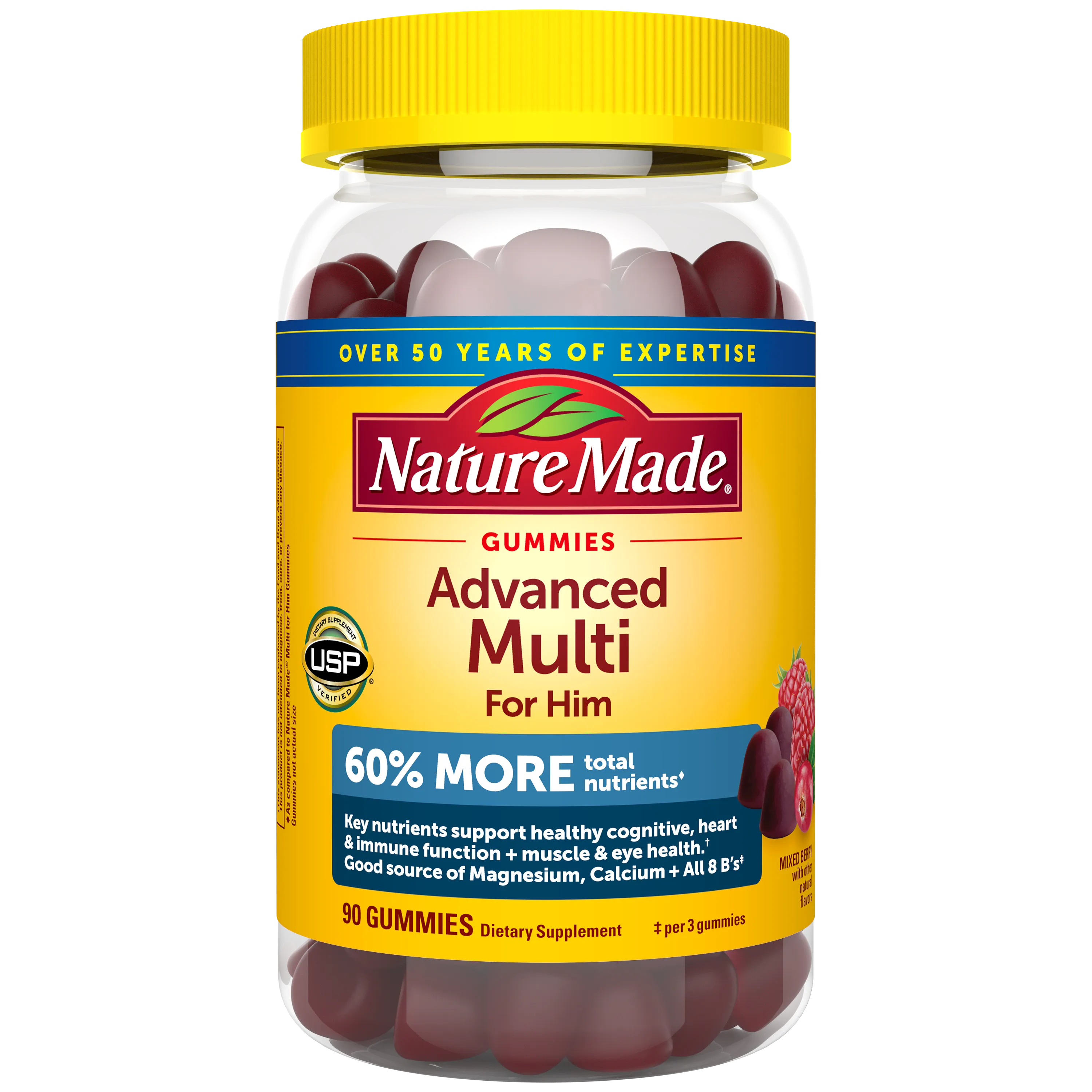 Advanced Multivitamin Gummies For Him