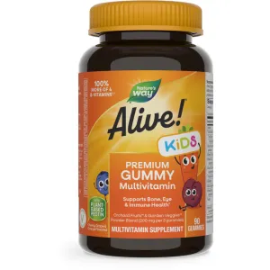 Alive! Children's Multi-Vit Gummies 90 chews by Nature's Way