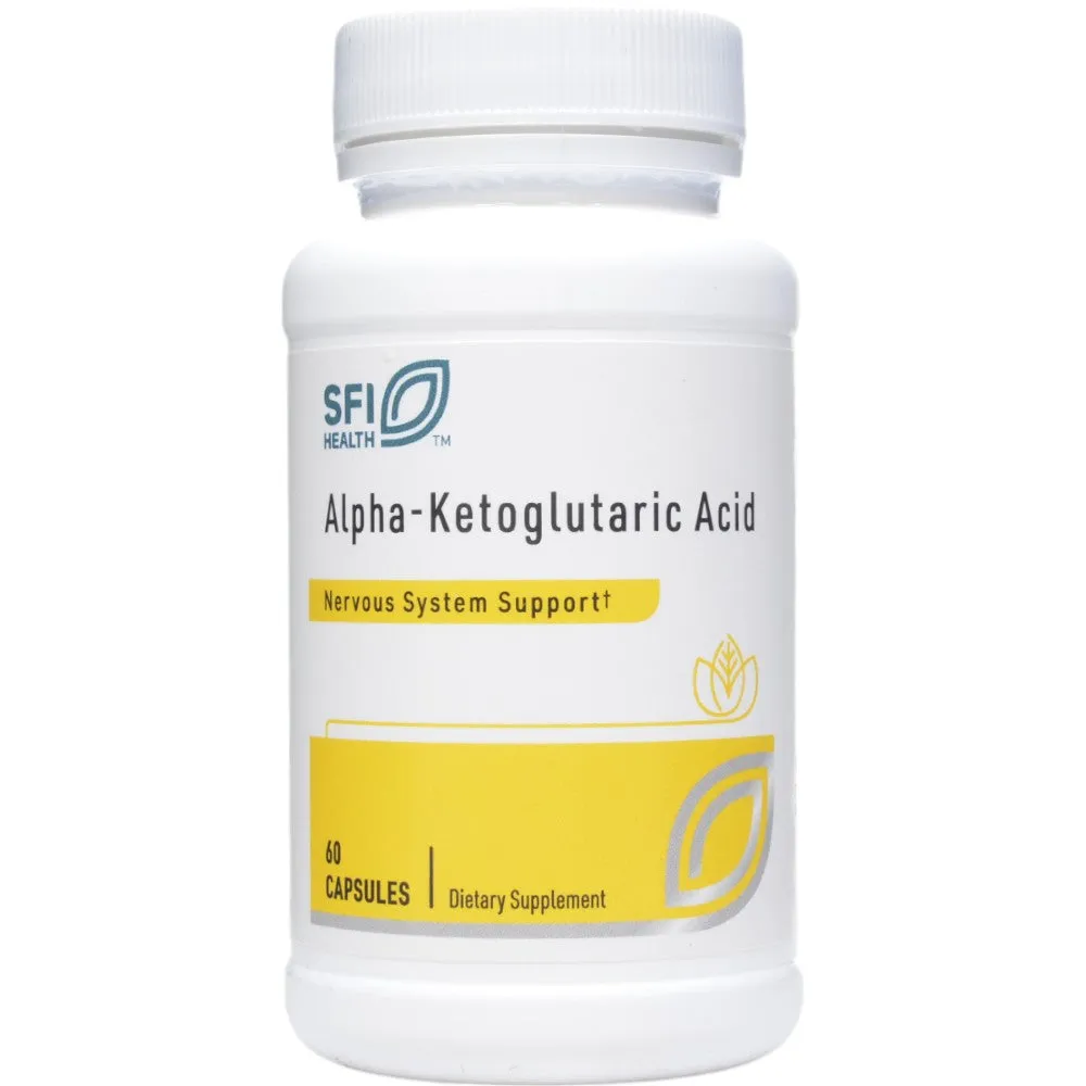 Alpha-Ketoglutaric Acid 300 mg 60 vcaps by Klaire Labs/SFI Health