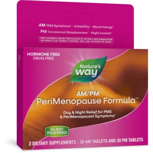 AM/PM PeriMenopause Formula 60 tabs by Nature's Way