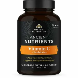 Ancient Nutrients - Vitamin C   Probiotics 60 Caps by Ancient Nutrition
