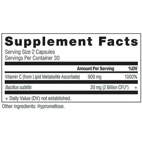 Ancient Nutrients - Vitamin C   Probiotics 60 Caps by Ancient Nutrition