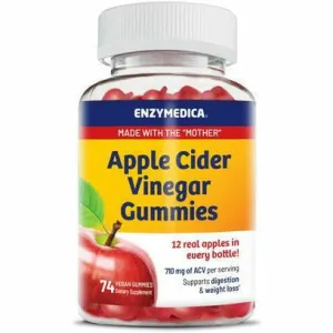 Apple Cider Vinegar Gummies 74 ct by Enzymedica