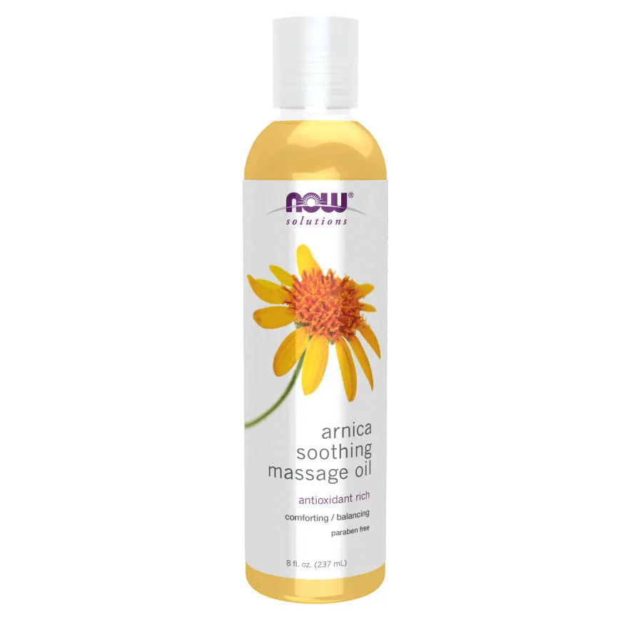 Arnica Soothing Massage Oil 8 fl oz by NOW