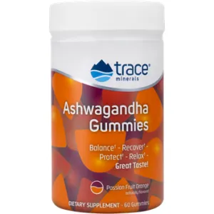 Ashwagandha Gummies 60 gummies by Trace Minerals Research