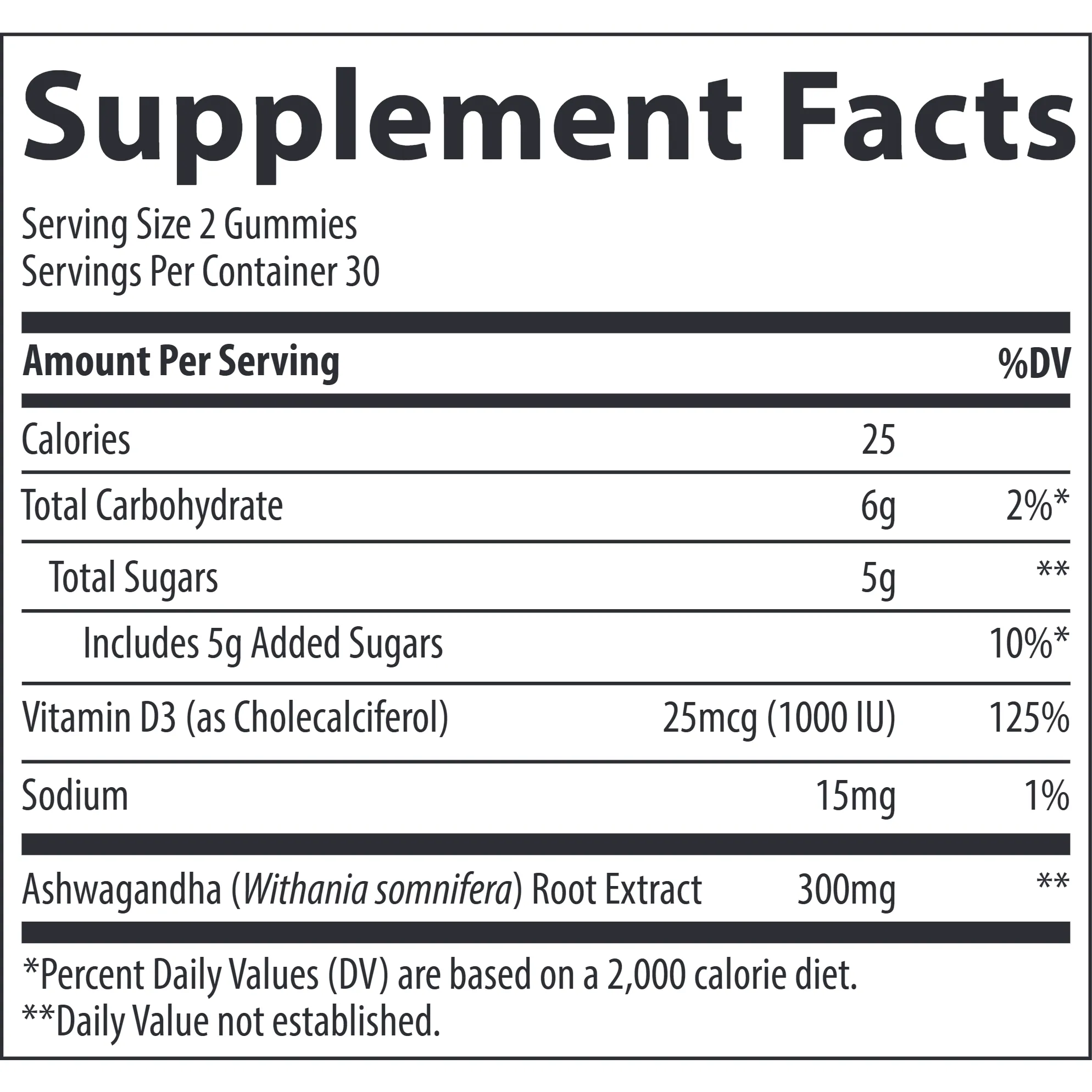Ashwagandha Gummies 60 gummies by Trace Minerals Research