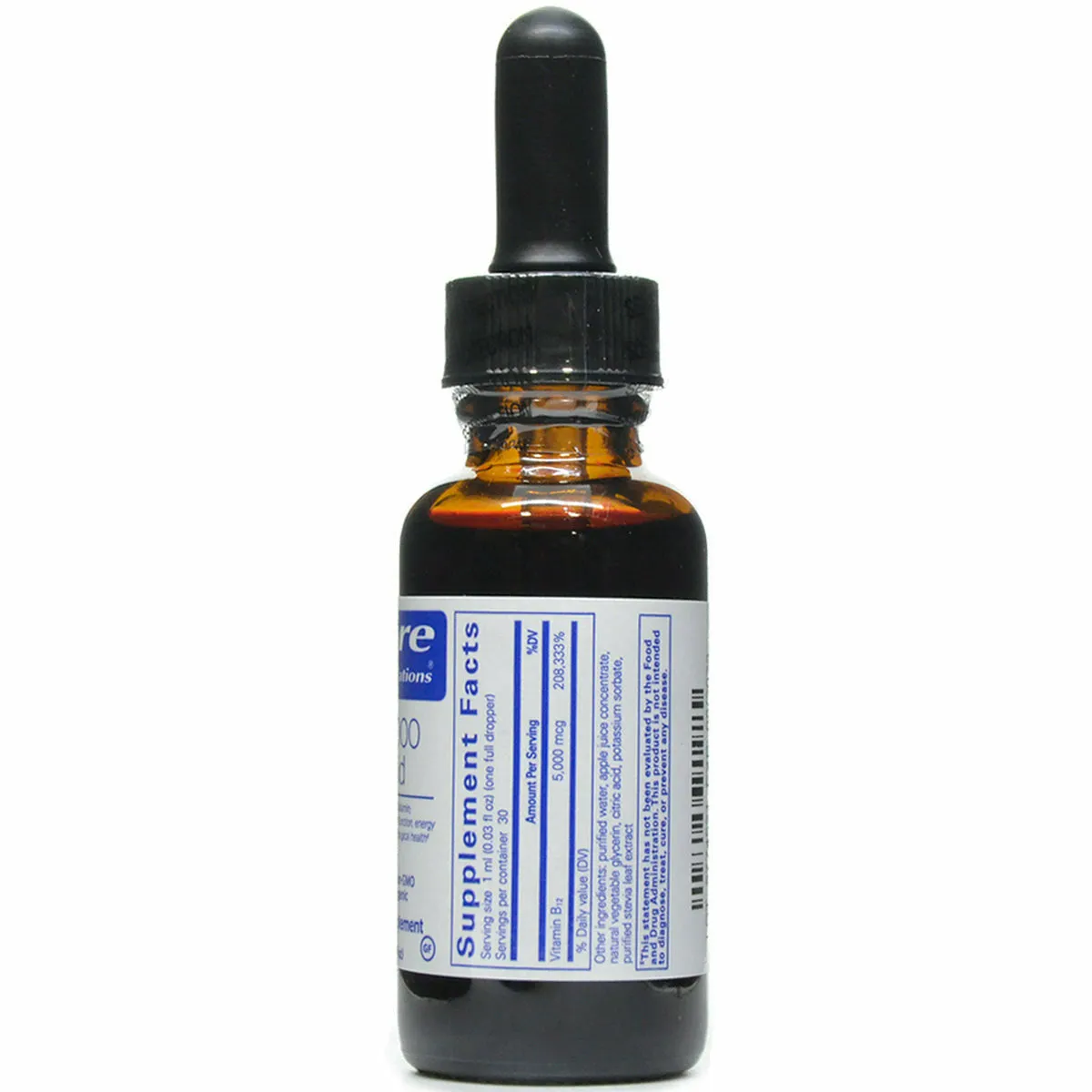 B12 5000 Liquid 30 ml by Pure Encapsulations