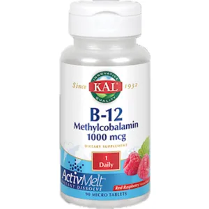 B12 Methylcobalamin 1.000 mcg 90 tabs by KAL