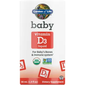 Baby Vitamin D3 Liquid 1.9 fl. oz. by Garden of Life