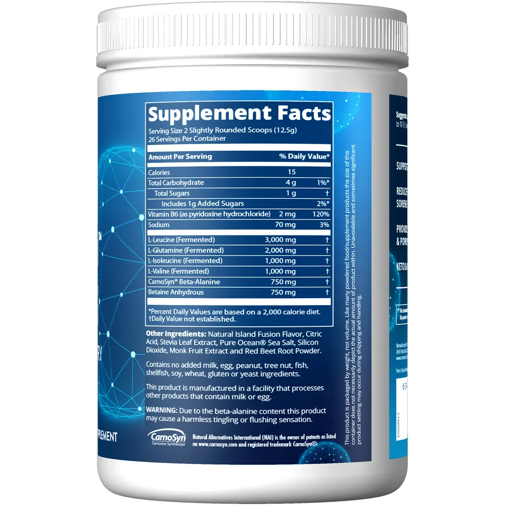 BCAA G Reload Island Fusion 11.6 oz by Metabolic Response Modifier