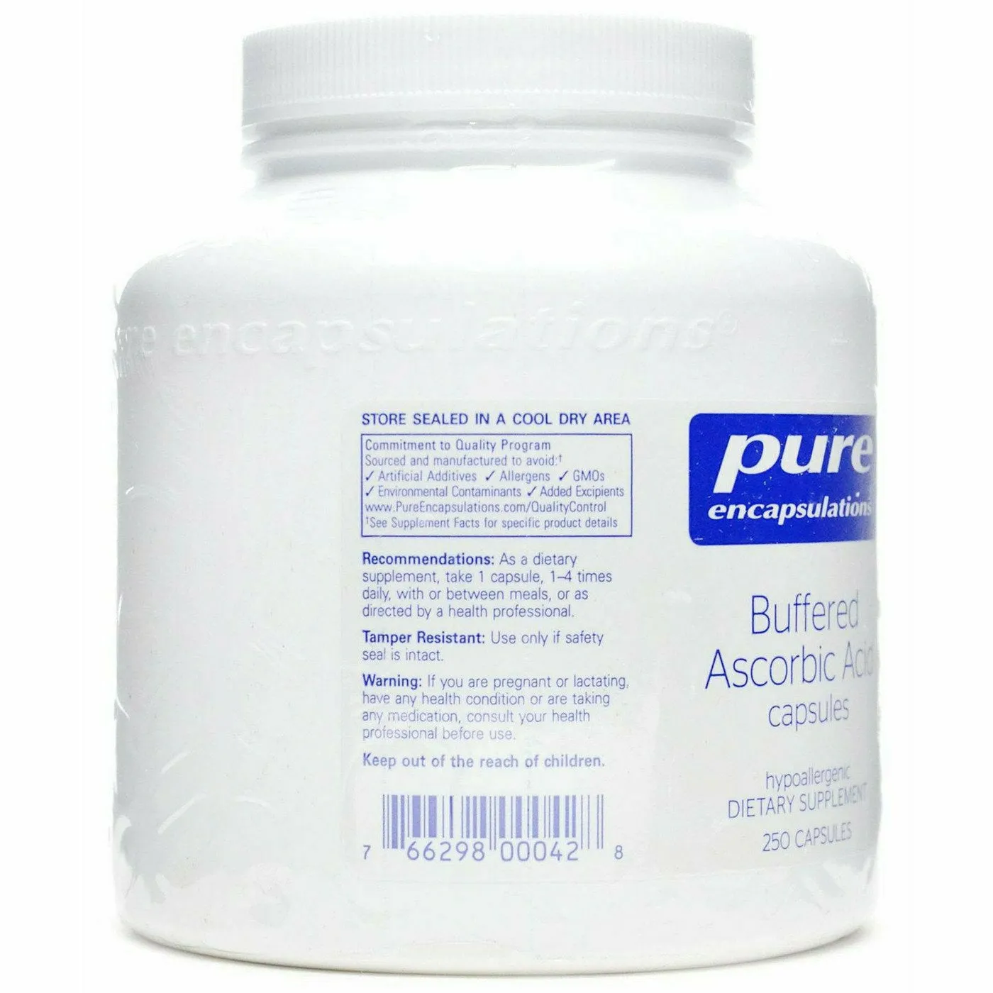 Buffered Ascorbic Acid by Pure Encapsulations
