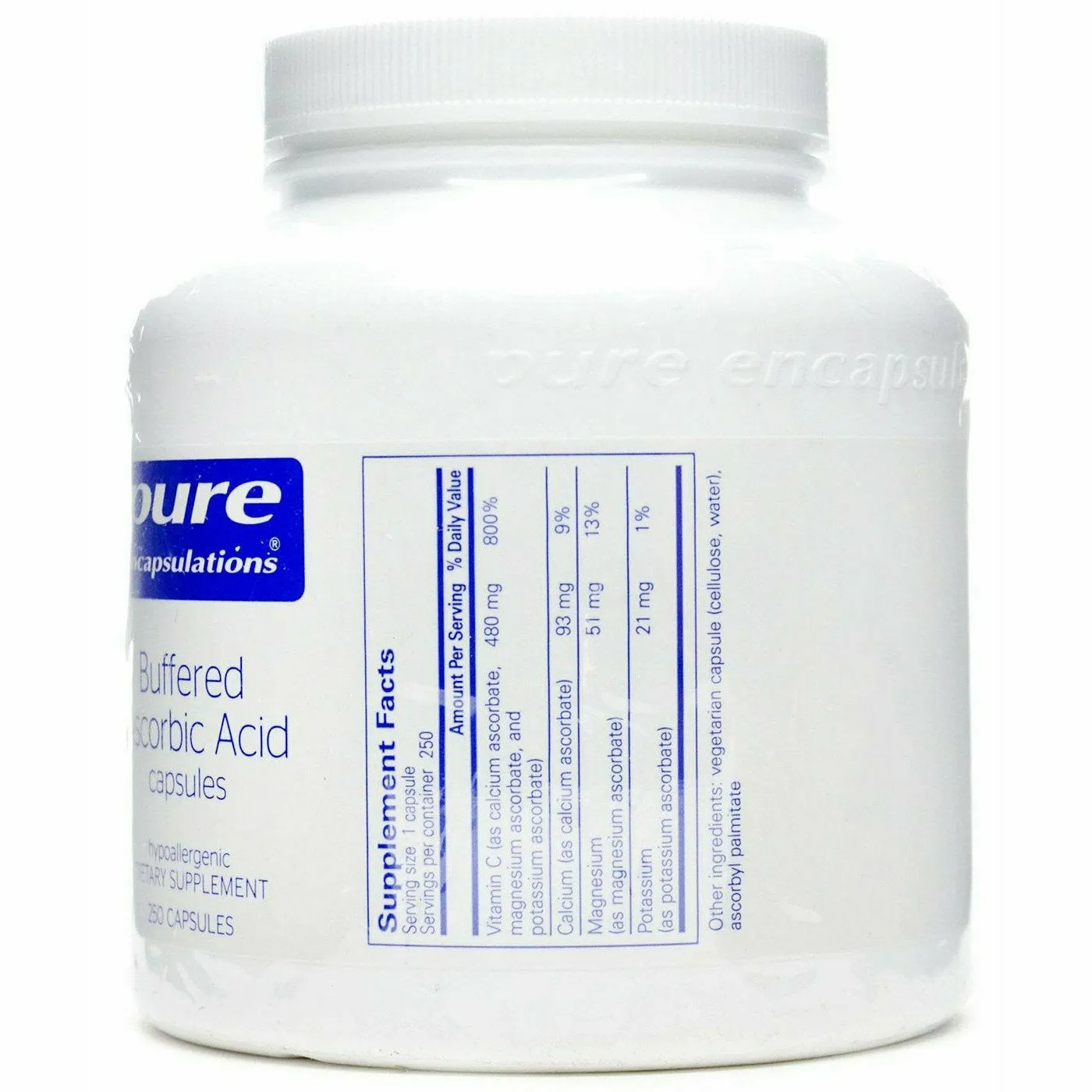 Buffered Ascorbic Acid by Pure Encapsulations
