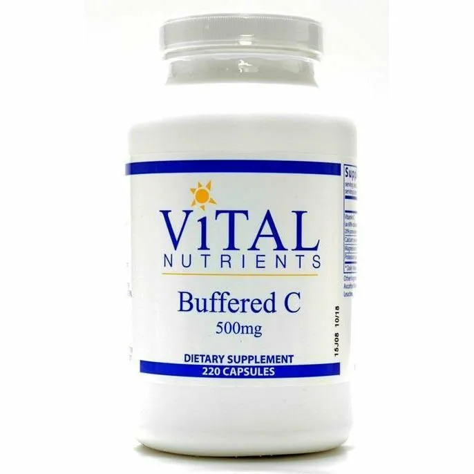 Buffered C 500 mg 220 caps by Vital Nutrients