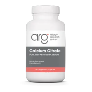 Calcium Citrate 150 mg 180 caps by Allergy Research Group