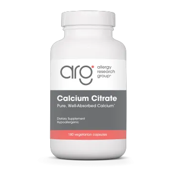 Calcium Citrate 150 mg 180 caps by Allergy Research Group