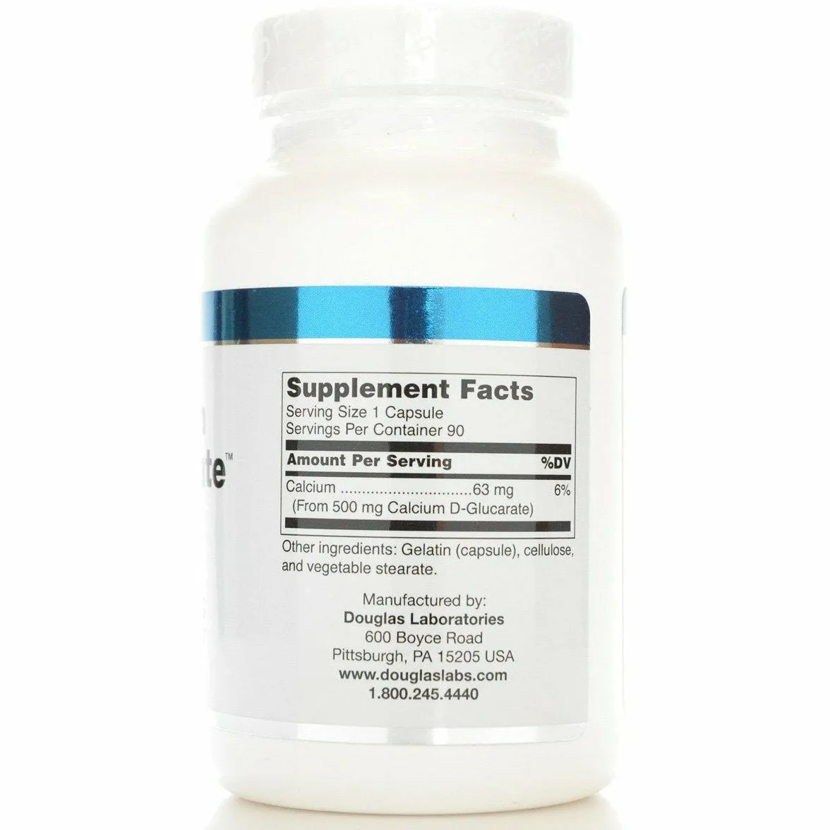 Calcium D-Glucarate 500 mg 90 caps by Douglas Labs