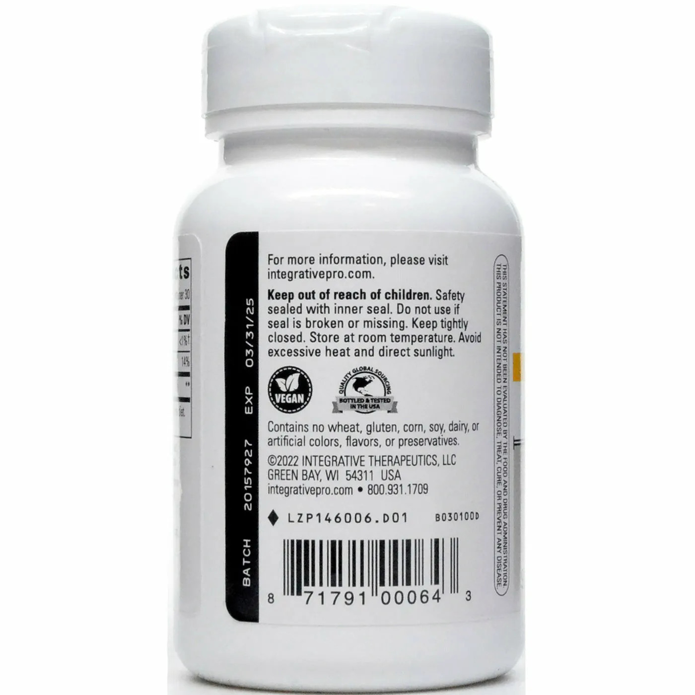 Calcium D-Glucarate 90 caps by Integrative Therapeutics