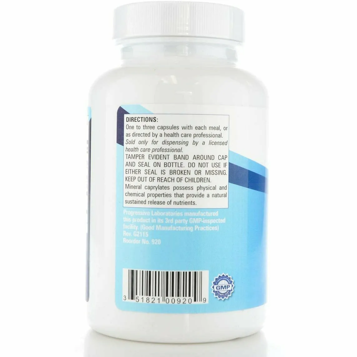 Caprylate Complex 100 caps by Progressive Labs