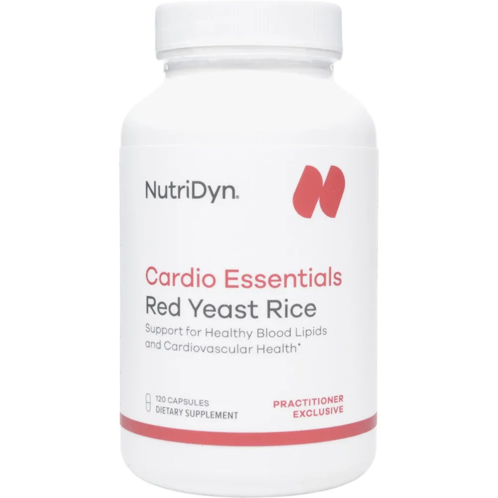 Cardio Essentials Red Yeast Rice 120 Capsules by Nutri-Dyn