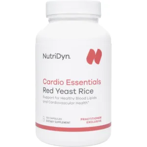 Cardio Essentials Red Yeast Rice 120 Capsules by Nutri-Dyn