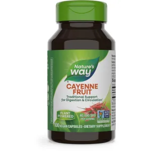 Cayenne Pepper 450 mg 100 caps by Nature's Way
