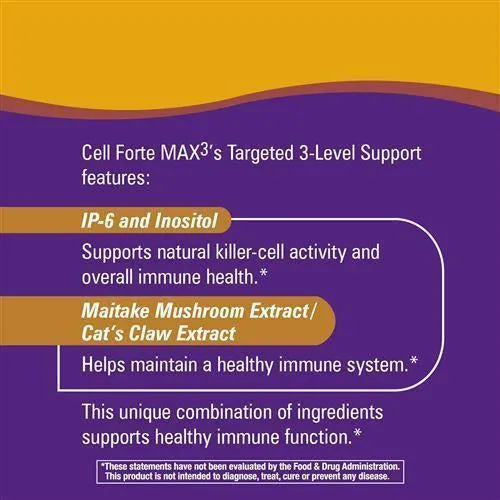 Cell Forte MAX3 120 caps by Nature's Way