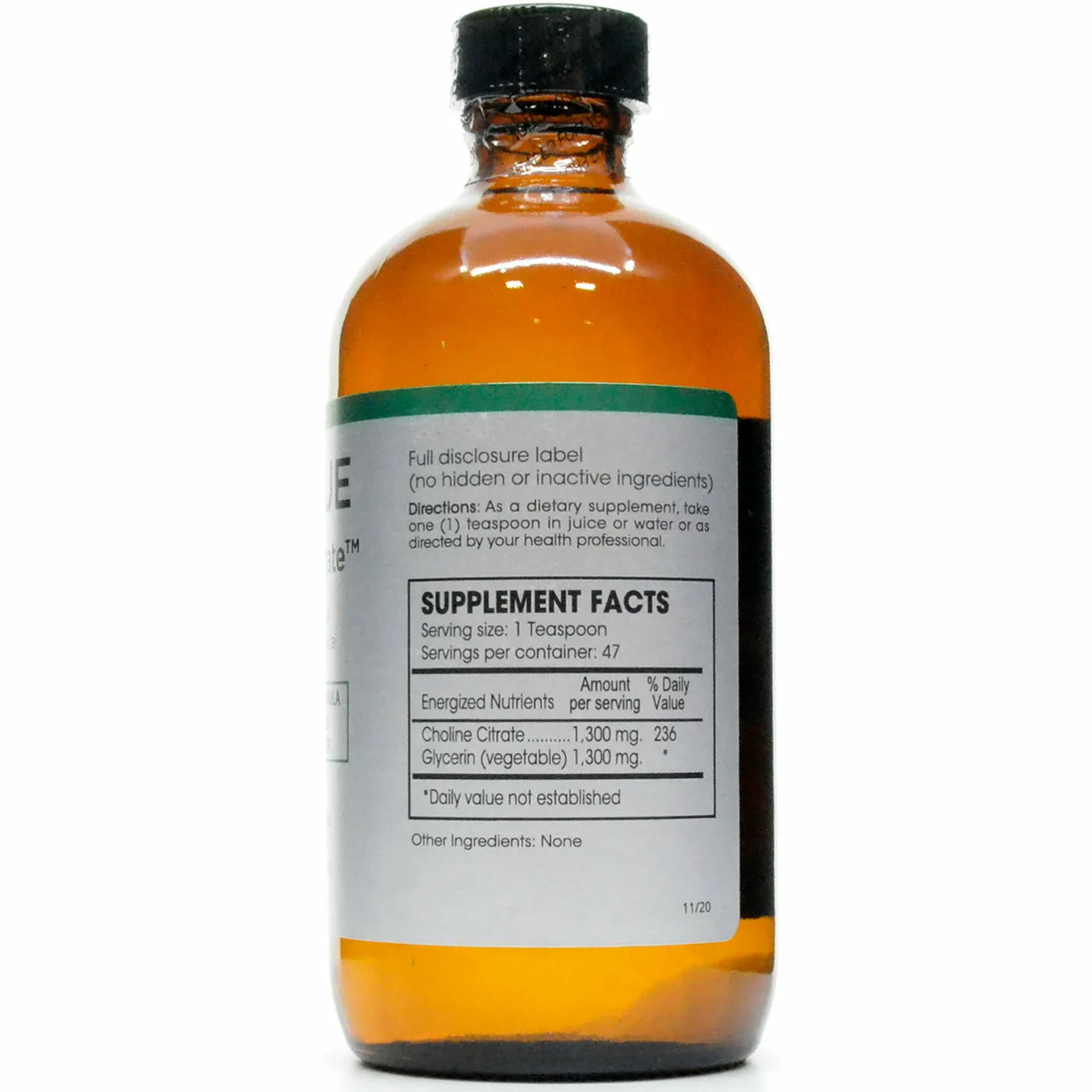 Choline Citrate 7.86 oz by PERQUE