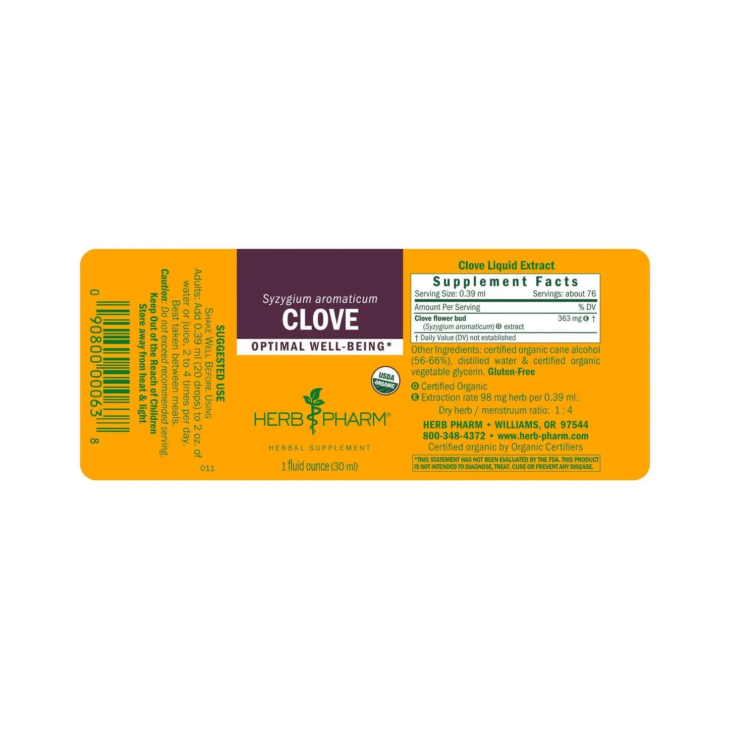Clove by Herb Pharm