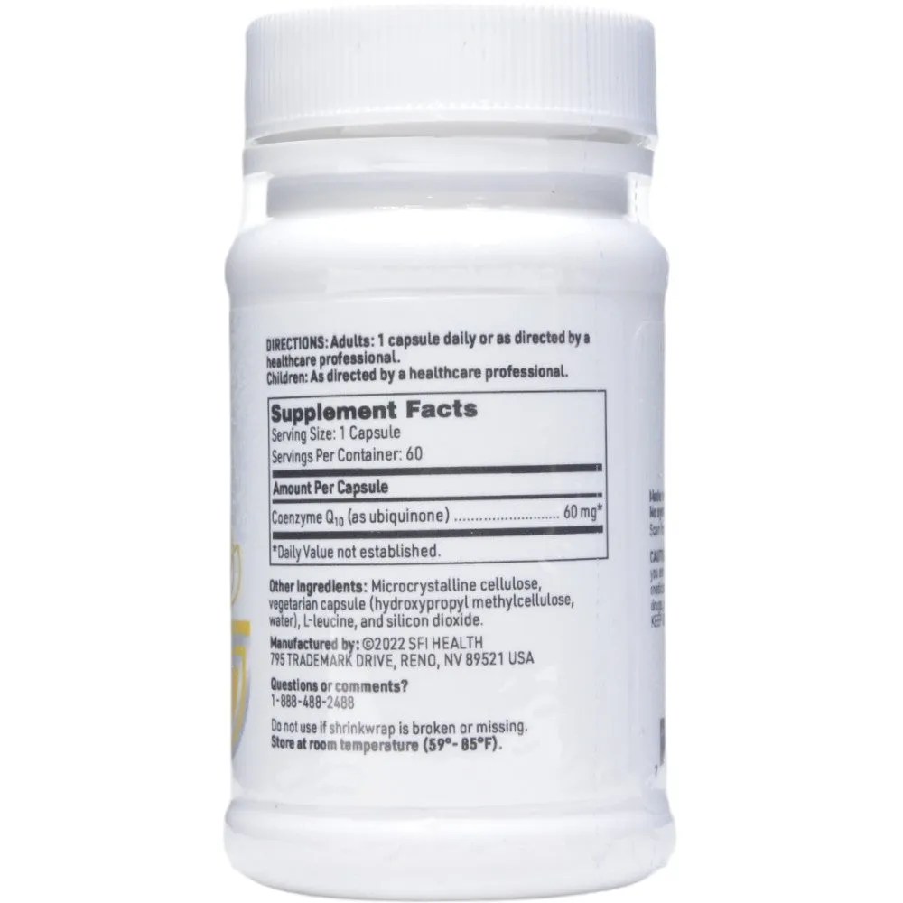 CoEnzyme Q10 60 mg 60 vcaps by Klaire Labs/SFI Health