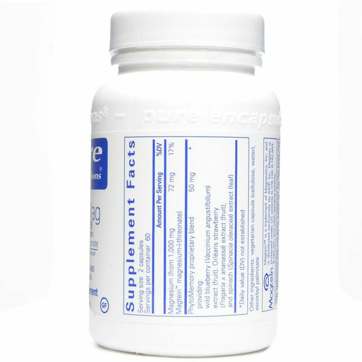 CogniMag 120 caps by Pure Encapsulations