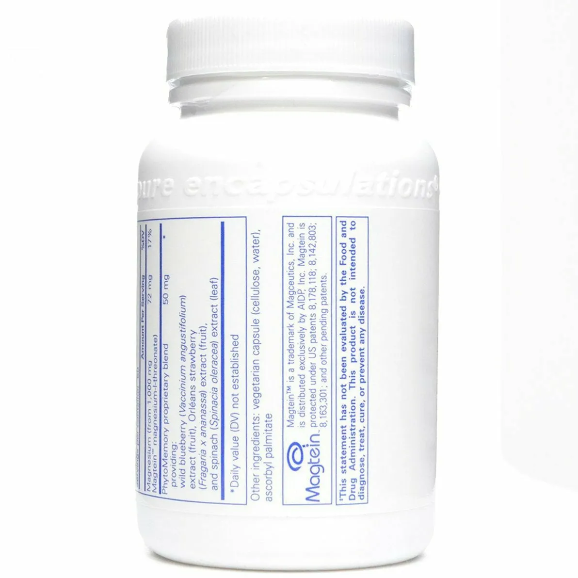 CogniMag 120 caps by Pure Encapsulations