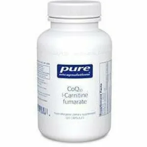 CoQ10 L-Carnitine Fumarate 120 vcaps by Pure Encapsulations