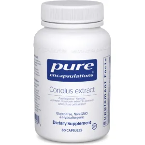 Coriolus extract 60 caps by Pure Encapsulations