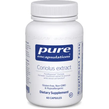 Coriolus extract 60 caps by Pure Encapsulations