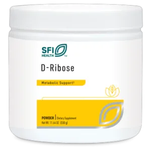 D-Ribose Powder 10.58 oz (60 servings) by Klaire Labs/SFI Health