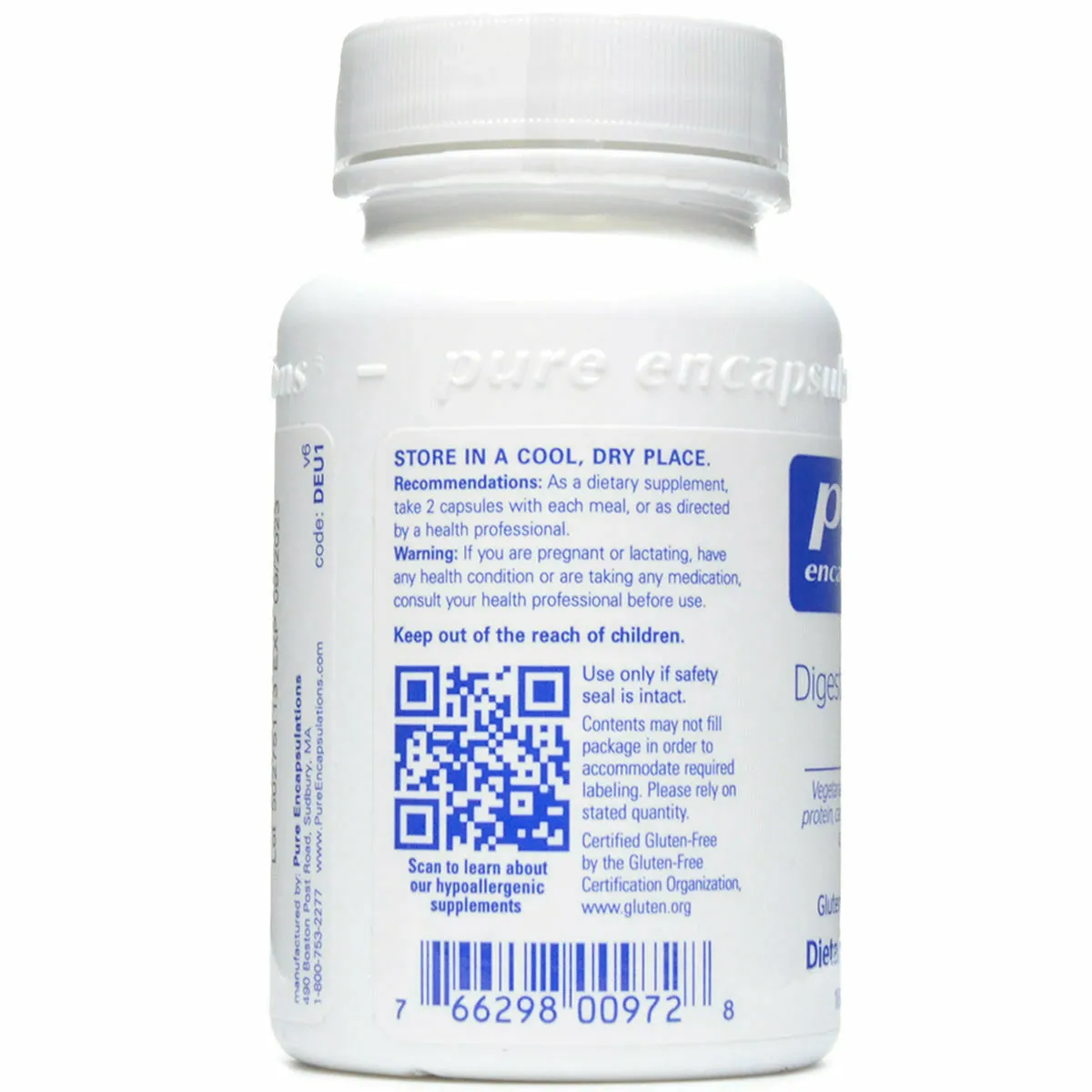 Digestive Enzymes Ultra by Pure Encapsulations
