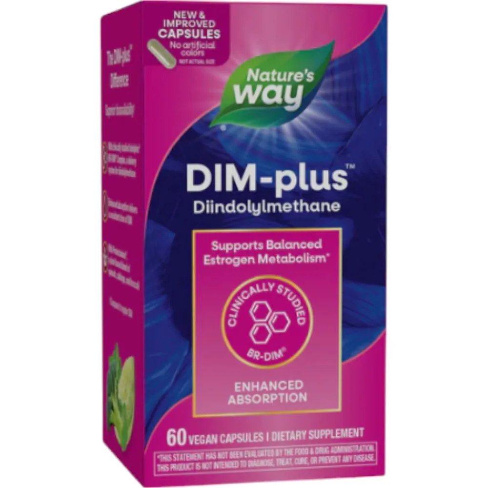 DIM Plus 60 caps by Nature's Way