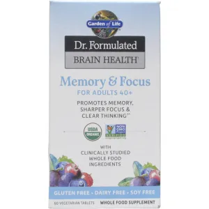 Dr. Formulated Memory Adults 40  60 tabs by Garden Of Life