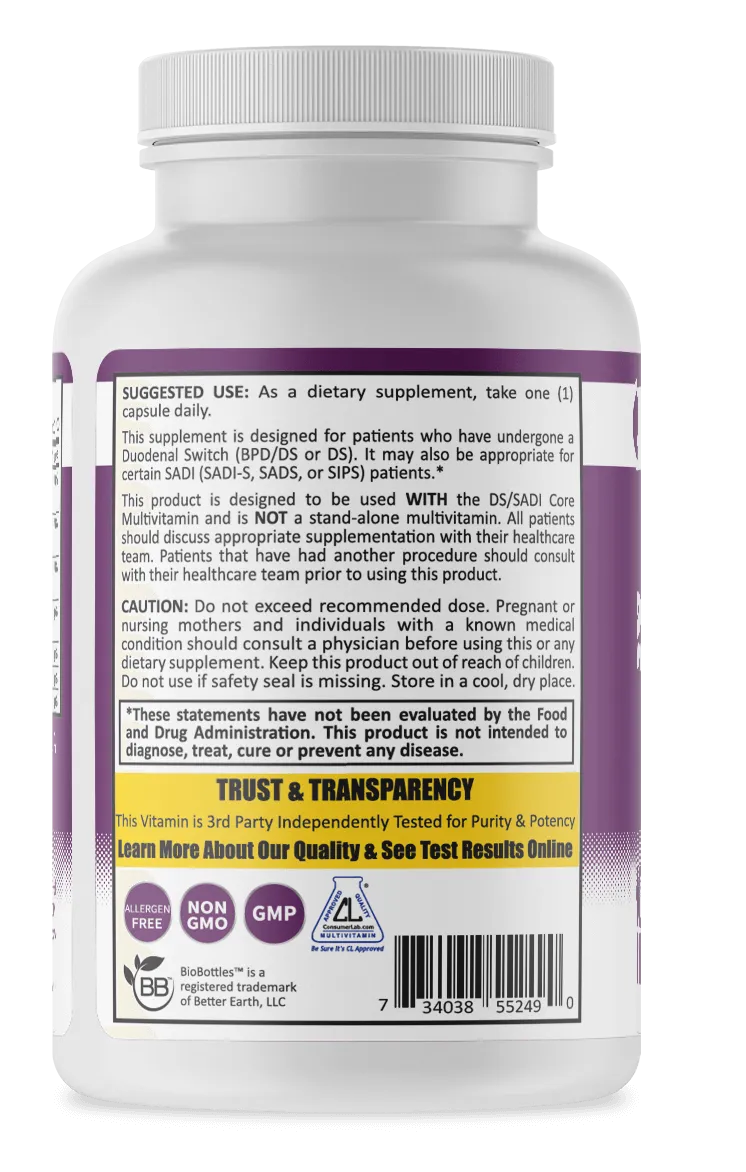DS/SADI ADEK Plus | Capsule | 90 Count