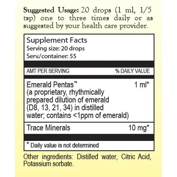 Emerald Pentas TMS 1.86 oz by True Botanica