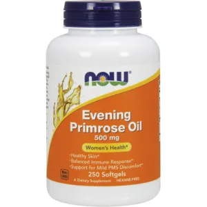 Evening Primrose Oil 500 mg 250 softgels by NOW