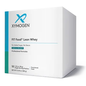 FIT Food Lean Whey: Creamy Chocolate (No Added Sugar. No Stevia) 10 Servings by Xymogen